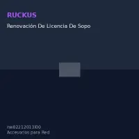 Renovación De Licencia De Soporte Ruckus Partner Watchdog, Para Zd 1200, 1 Ap, 3 Años