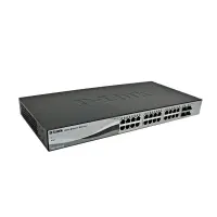 Switch D-LINK Dgs-1210-28 Smart Web Switch, 24 Puertos 10/100/1000, 4 Puertos Gigabit