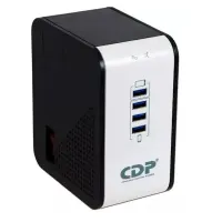 Regulador De Voltaje Cdp R2Cu-Avr1008I, 1000VA / 500W, 170-270 Vac.4 Tomas Con A