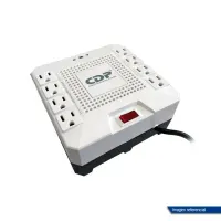 Regulador De Voltaje Cdp Rc-Avr Pro 1808I, 1800Va, 1000W, 220V, 8 Tomacorrientes. @@@