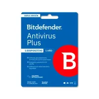 Bitdefender Antivirus Plus - Licencia De 1 Año Para Un Dispositivoel Bitdefender