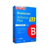 Bitdefender Antivirus Plus - (2 Licencias Independientes X 1) Para Un Dispositivo X 1