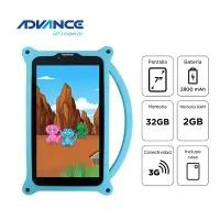 Tablet Advance Intro Tr6955, 7 IPS 1024X600, Android 11 Go, 3G, Dual Sim, 32Gb, RAM