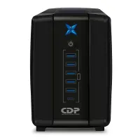 UPS Cdp R-Upr758I, Interactivo, 750Va, 375W, 220Vca / 50/60Hz (Ajuste Automático)