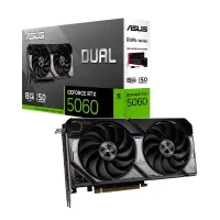 Tarjeta De Video Asus Dual Geforce RTX 5060 8GB Gddr7, PCI Express Gen 5.0Puerto