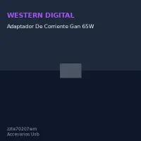 Adaptador De Corriente Gan 65W