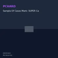 Sample Of Cases Mark: SUPER Ca
