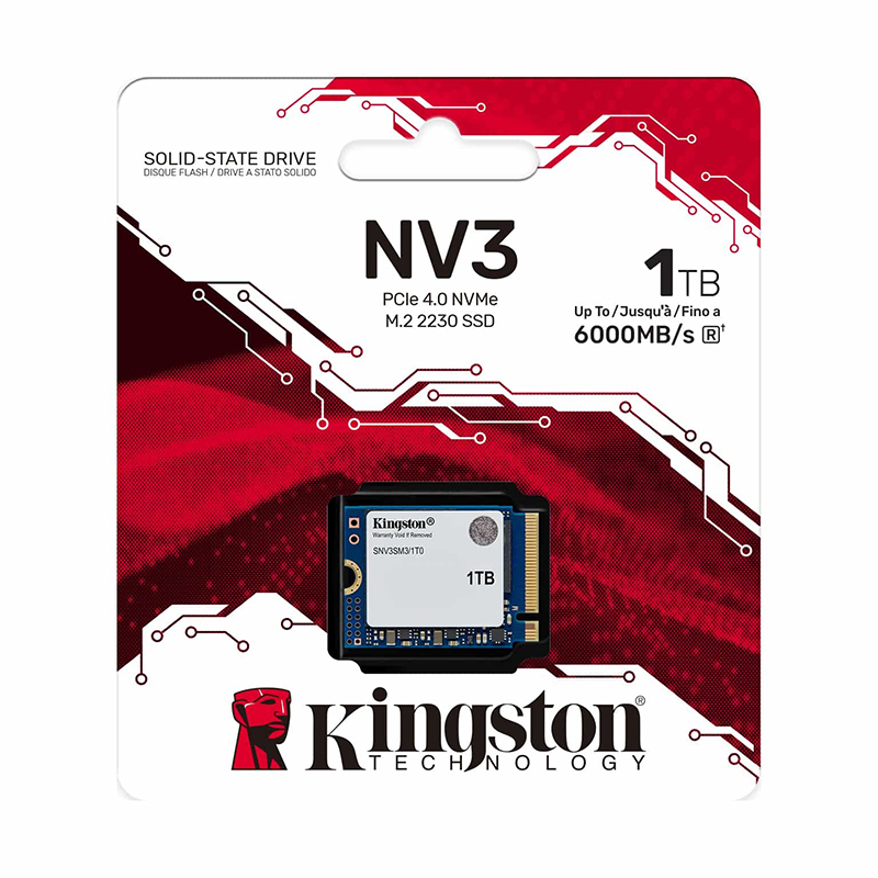 SSD Kingston Nv3 PCIE 4.0 NVME De 1 Tbacelera El Rendimiento De Tu Equipo Con El