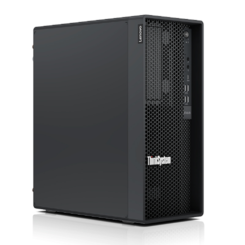 Servidor Lenovo Thinksystem St45 V3, AMD Epyc 4124P 3.8/5.1Ghz/4C/16Mb Cache, Tdp: 65