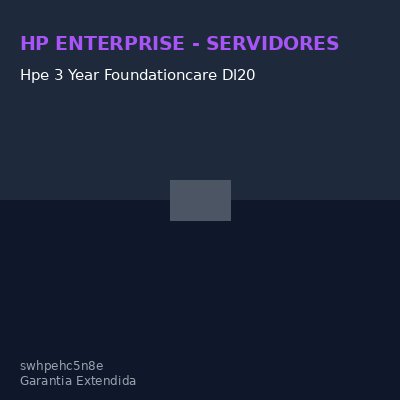 Hpe 3 Year Foundationcare Dl20
