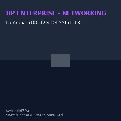 La Aruba 6100 12G Cl4 2Sfp+ 13