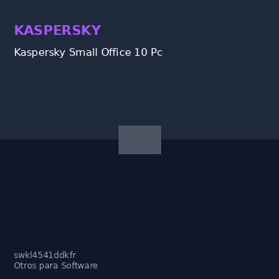 Kaspersky Small Office 10 Pc