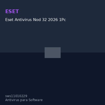 Eset Antivirus Nod 32 2026 1Pc