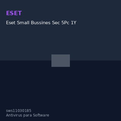 Eset Small Bussines Sec 5Pc 1Y