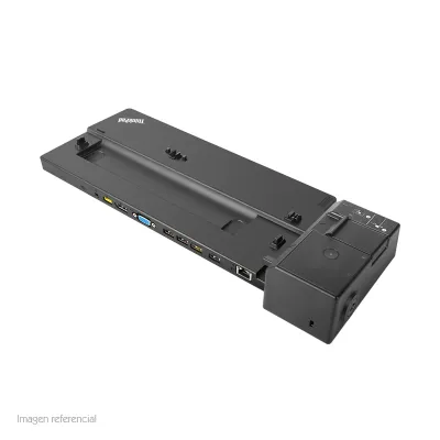 Estación De Acoplamiento Lenovo 40Ag0090Us, VGA /Dp / Dvi-D/ USB / 3.5MM / Lan.