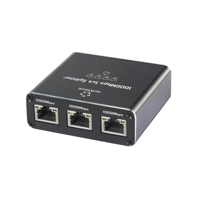 Switch Gigabit Ethernet Renkforce Rf-Ges-400 Con 4 Puertos RJ45 Y Alimentación Por Us