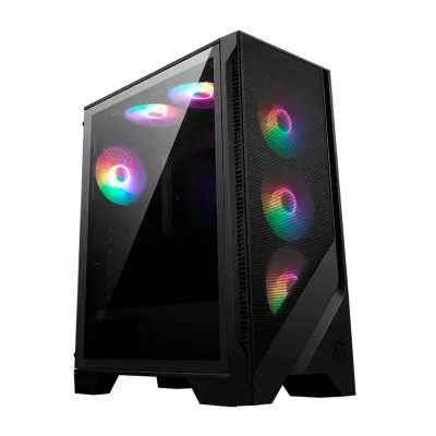 Case Con Fuente De 650W MSI Mag Forge 120A Airflow, Mid Towerpuertos: 2 X USB 3.