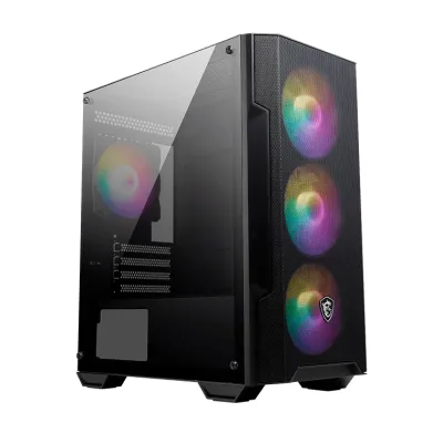 Case Con Fuente De 600W MSI Mag Forge M100A, Micro ATX Towerpuertos: 1 X USB 3.2