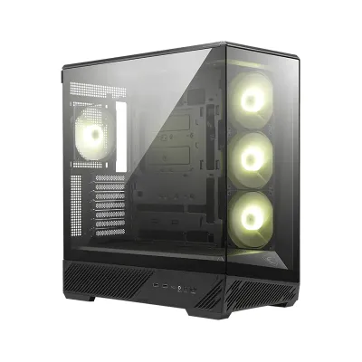 Case MSI Mag Pano 130R Pz/Black, Factor Forma: Mid-Tower, Soporta: Mini-Itx/Micro-Atx