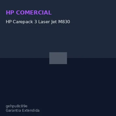 HP Carepack 3 Laser Jet M830