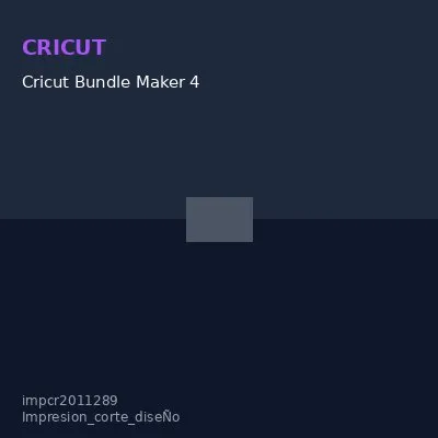 Cricut Bundle Maker 4