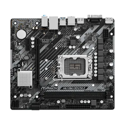 Motherboard Asrockh610M-Hdv/M.2 R2.0, Chipset INTEL H610, Lga1700, Matxsoporta P