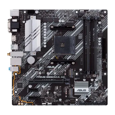 Motherboard Asus Prime B550M-A Ac, Chipset AMD B550, Socket AMD Am4, Matxsoporta