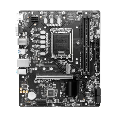 Motherboard MSI Pro Pro B760M-E Ddr4, Chipset INTEL B760, Lga1700, Hdmi, Vga, Matx. @
