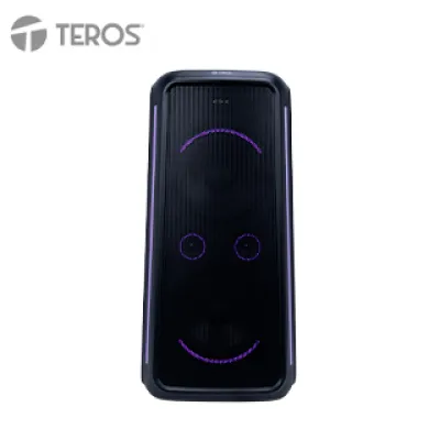 Parlante Inalámbrico Para Fiestas Teros Vibe 6055, 100W, Bt, 7000 Mah, Usb, Micrófono