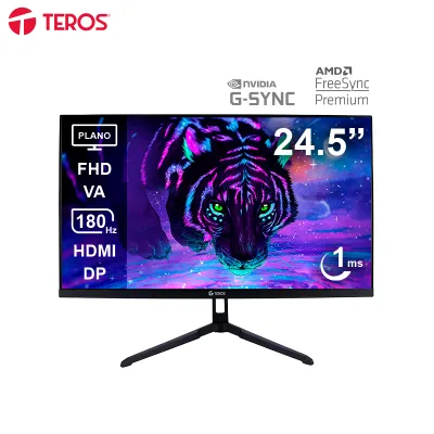 Monitor Plano Gaming Teros Te-2475G 24.5 FHD VA 180HZ 1Ms HDMI DP Audio Out Negro @@