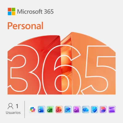 Licenciamiento Virtual (Esd) Microsoft 365 Personal (Licencia De 12 Meses / 1 Usuario