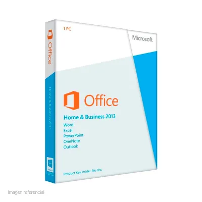 Software Microsoft Office Home And Business 2013,Español, Dvd.
