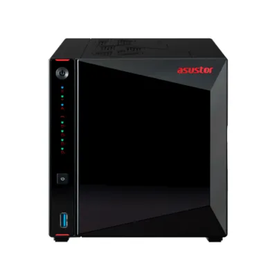 Servidor NAS Asustor Nimbustor 4 Gen2 (As5404T), Celeron N5105/Qc/10Nm, 4GB RAM Ddr4-