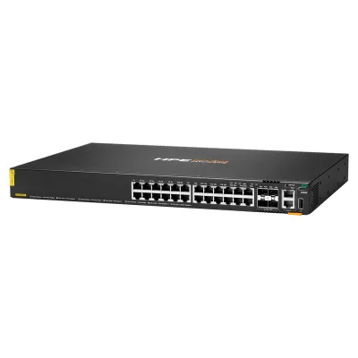 Switch Hpe Aruba Networking Cx 6200F 24G Class-4 POE 4Sfp+, Capacidad Poe: 370Wc