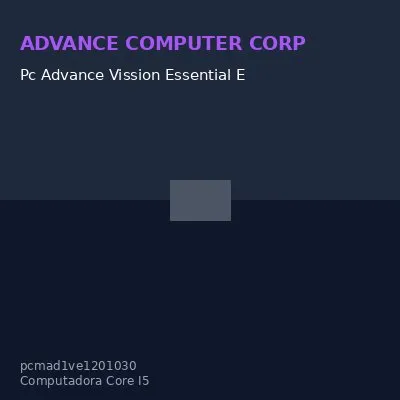 Pc Ad Vission Essential E1 1220Hx, INTEL I5-14450Hx 2.40.Ghz Pcore 4.80GHZ 20MB Cache