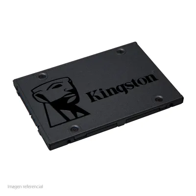 Unidad De Estado Solido Kingston A400, 240Gb, SATA 6Gb/S, 2.5, 7Mm, Tlc.velocid