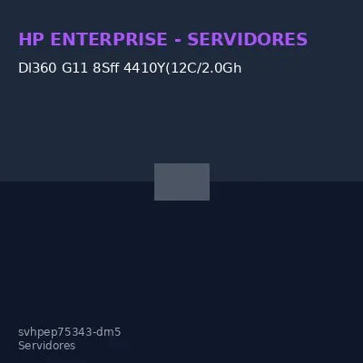 Dl360 G11 8Sff 4410Y(12C/2.0Gh