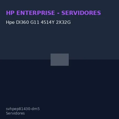Hpe Dl360 G11 4514Y 2X32G