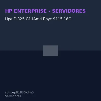 Hpe Dl325 G11Amd Epyc 9115 16C