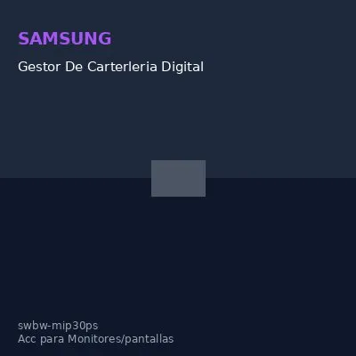 Gestor De Carterleria Digital Magicinfo S3 Bw-Mip30Ps Samsung