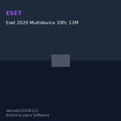 Eset 2020 Multidevice 10Pc 13M