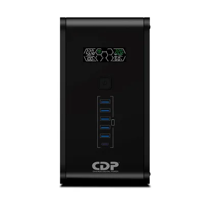 UPS Interactivo Cdp (Chicago Digital Power) R-Smart 1510I, 1500Va/900Wes Un UPS