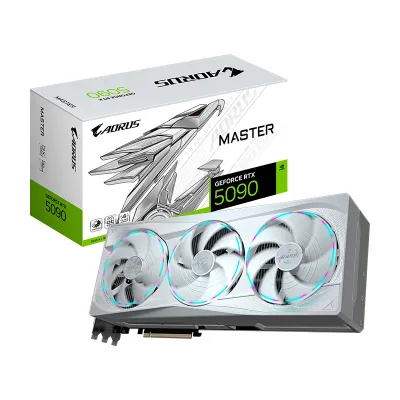 Tarjeta De Video Gigabyte Geforce RTX 5090 Stealth Ice 32G, 32GB Gddr7, PCIE Gen 5.0