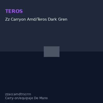 Zz Carryon Amd/Teros Dark Gren