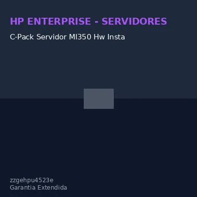 C-Pack Servidor Ml350 Hw Insta