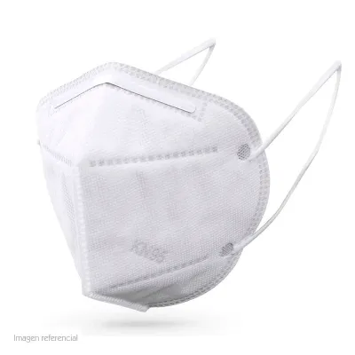 Mascarilla Protectora Kn95, Caja X 40 Unidades - Color Blancoeficiencia De Filtr