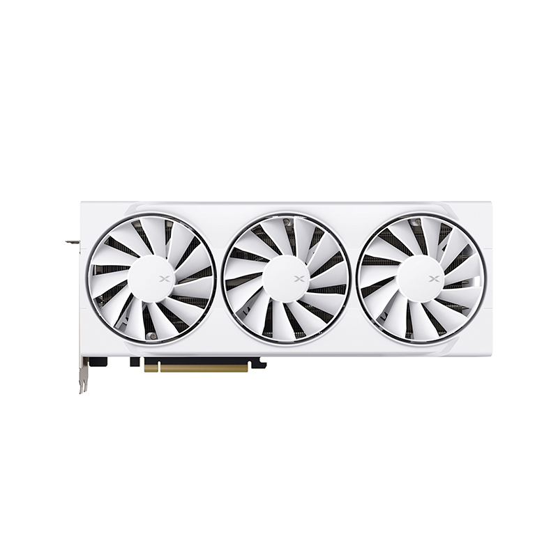 Tarjeta De Video Xfx Swift AMD Radeon RX 9070Xt White Triple Fan Gaming, 16GB Ddr6, P