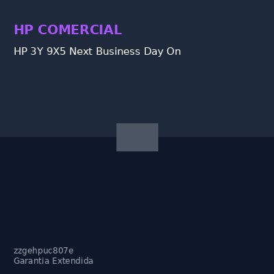 HP 3Y 9X5 Next Business Day On-Site Promo Notebook Only Svc For Regular 1 Year Warran