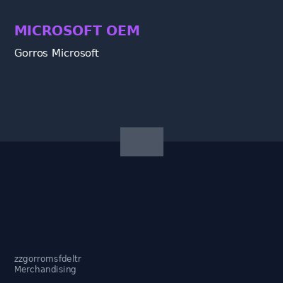 Gorros Microsoft