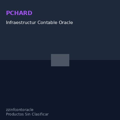 Infraestructur Contable Oracle